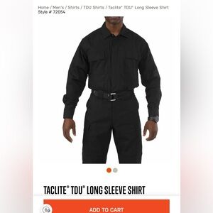 5.11 TACLITE® TDU® LONG SLEEVE SHIRT